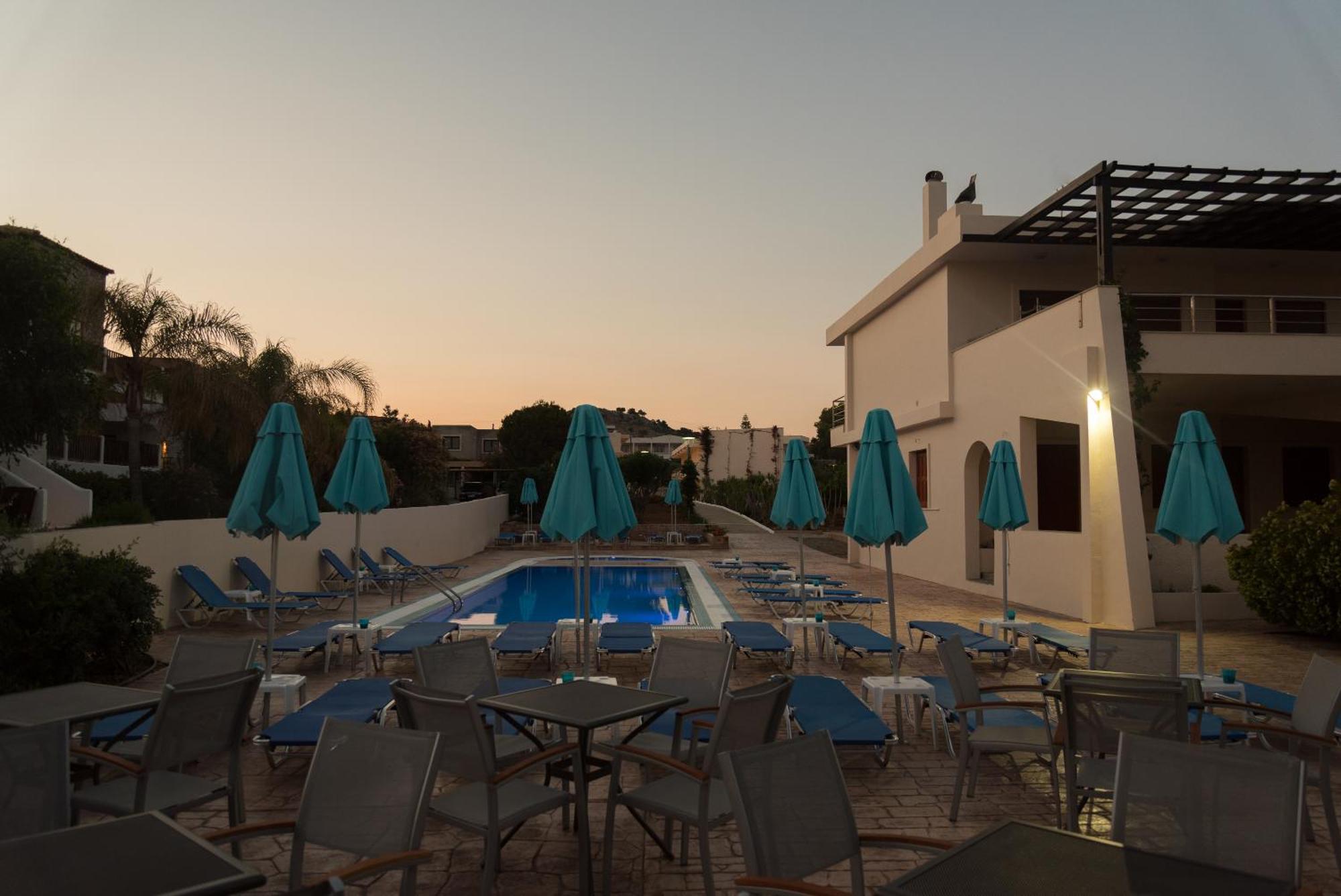 Amaryllis Front Beach Hotel Lardos Dış mekan fotoğraf