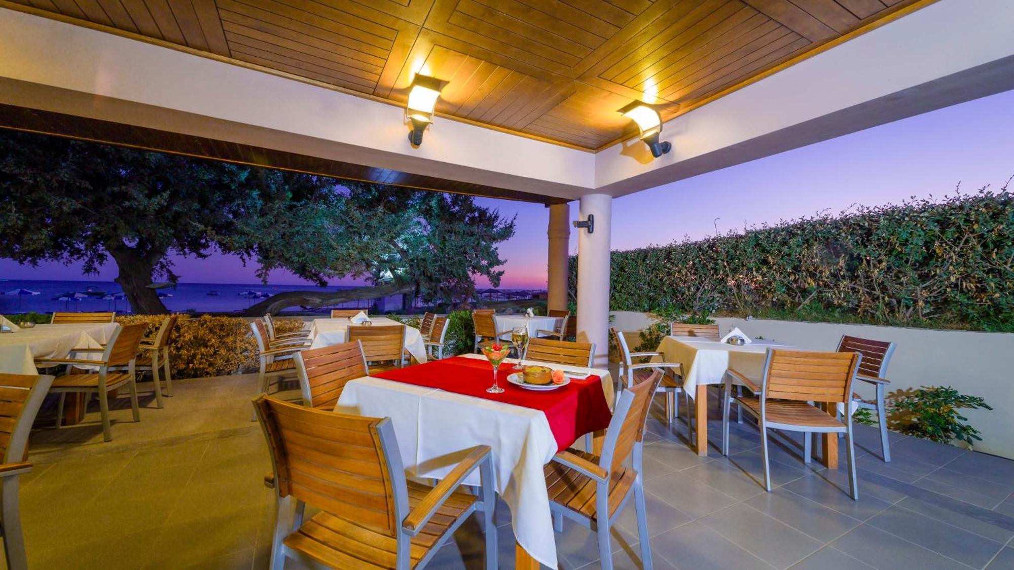 Amaryllis Front Beach Hotel Lardos Dış mekan fotoğraf