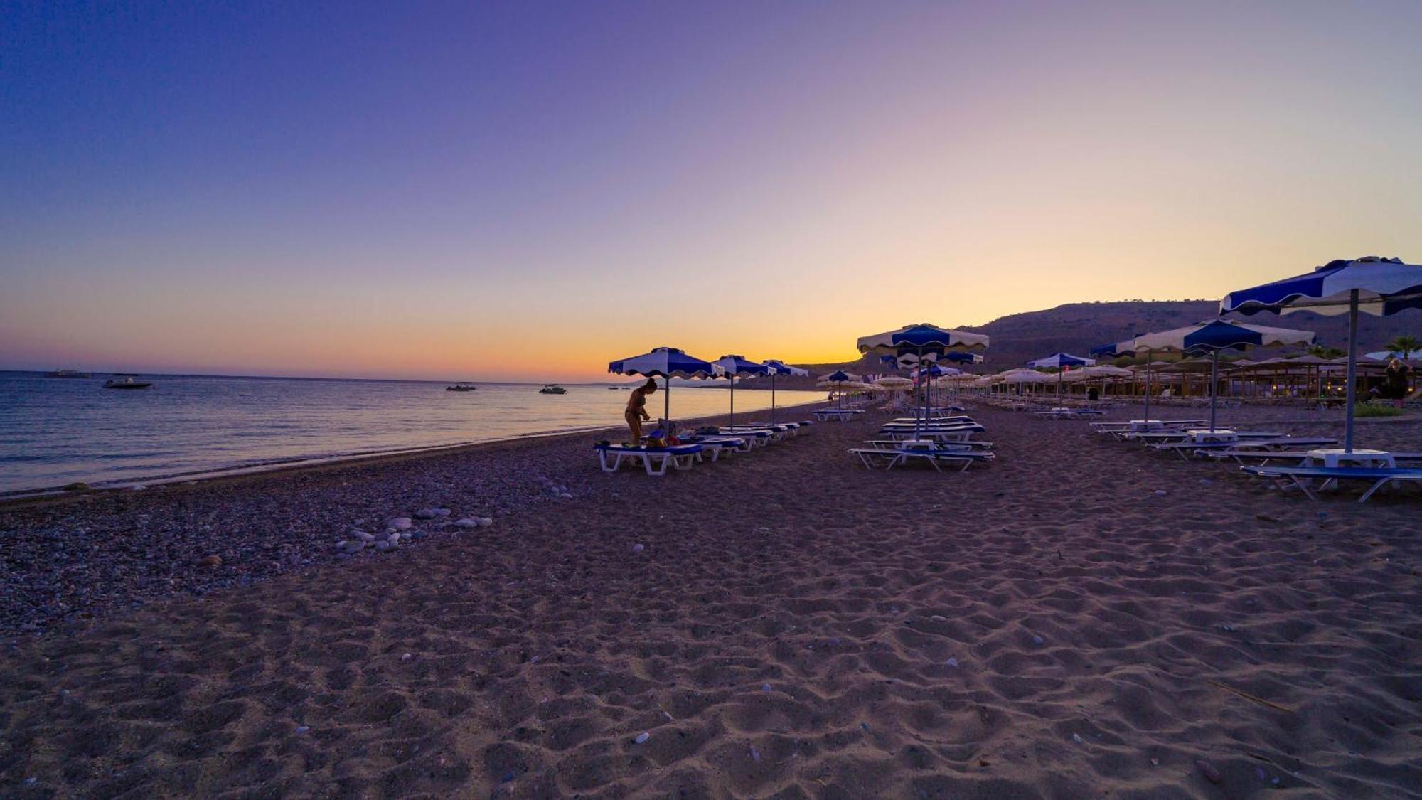Amaryllis Front Beach Hotel Lardos Dış mekan fotoğraf